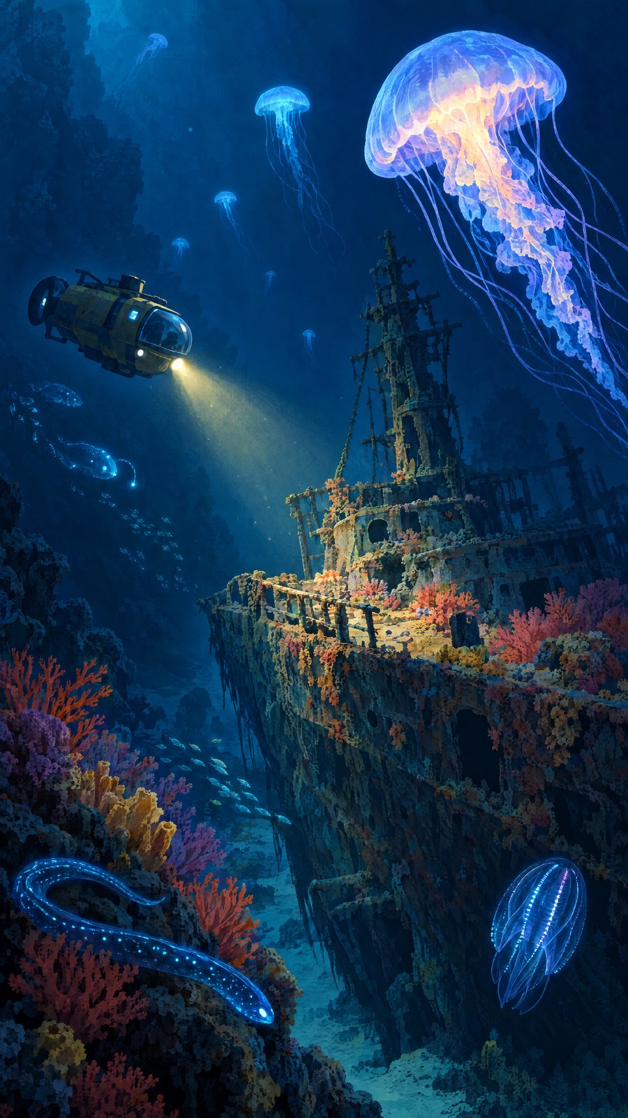 Deep sea lights