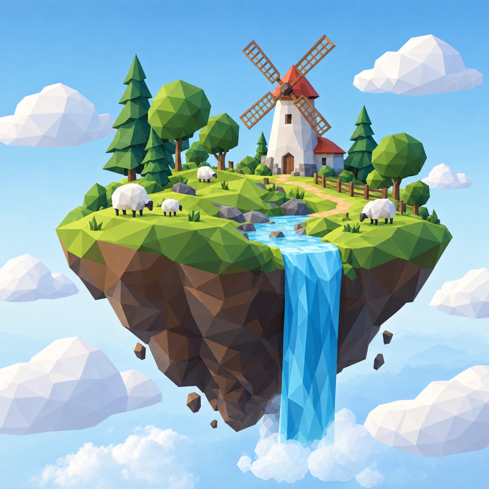 Floating island