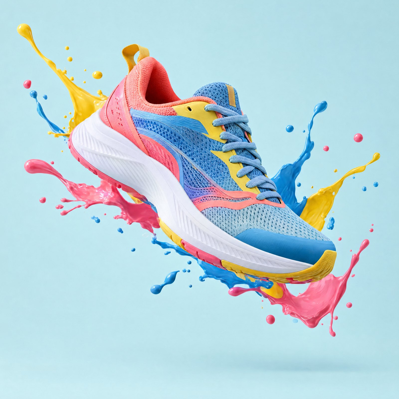 Floating sneaker