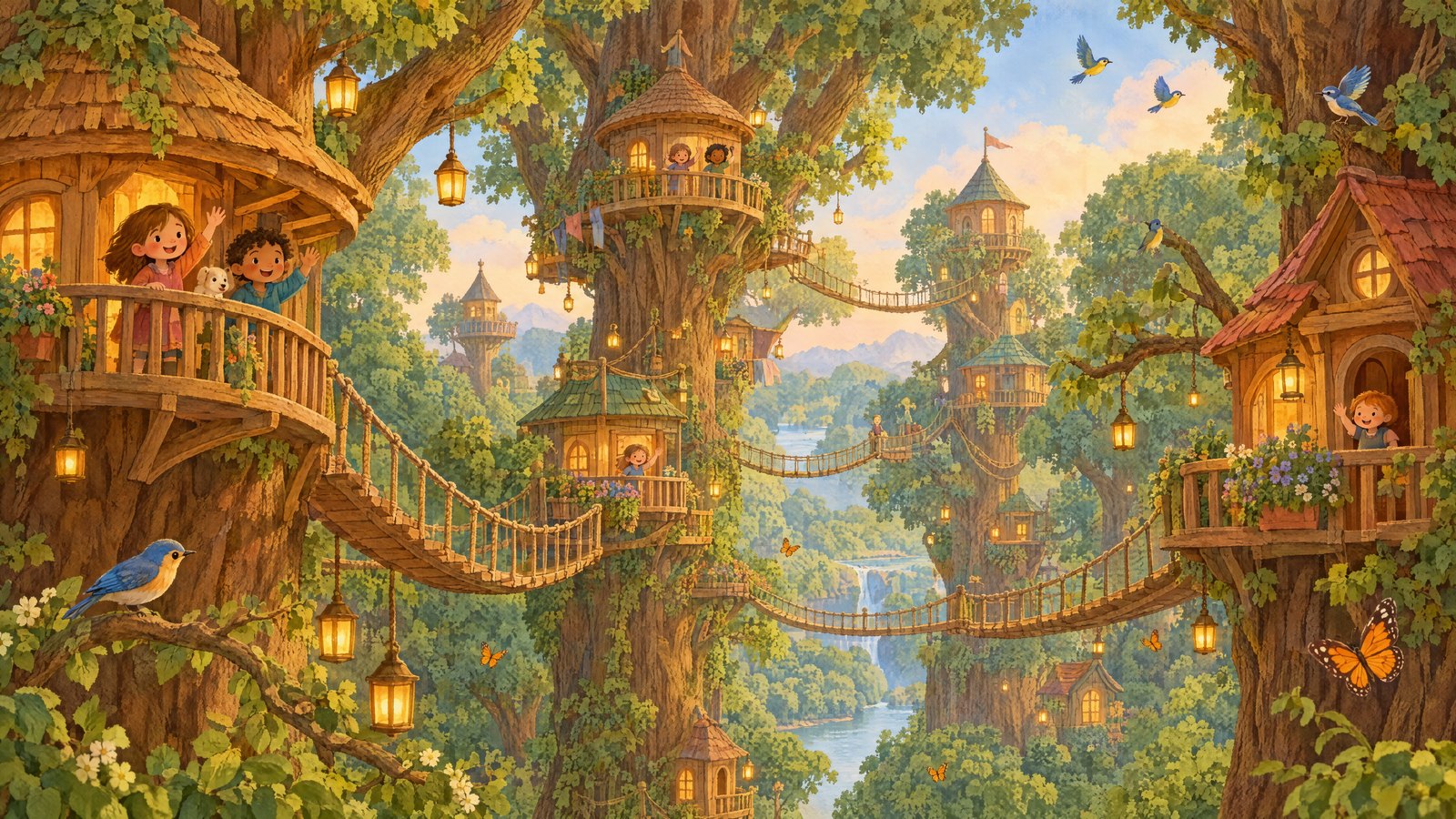 Treehouse city