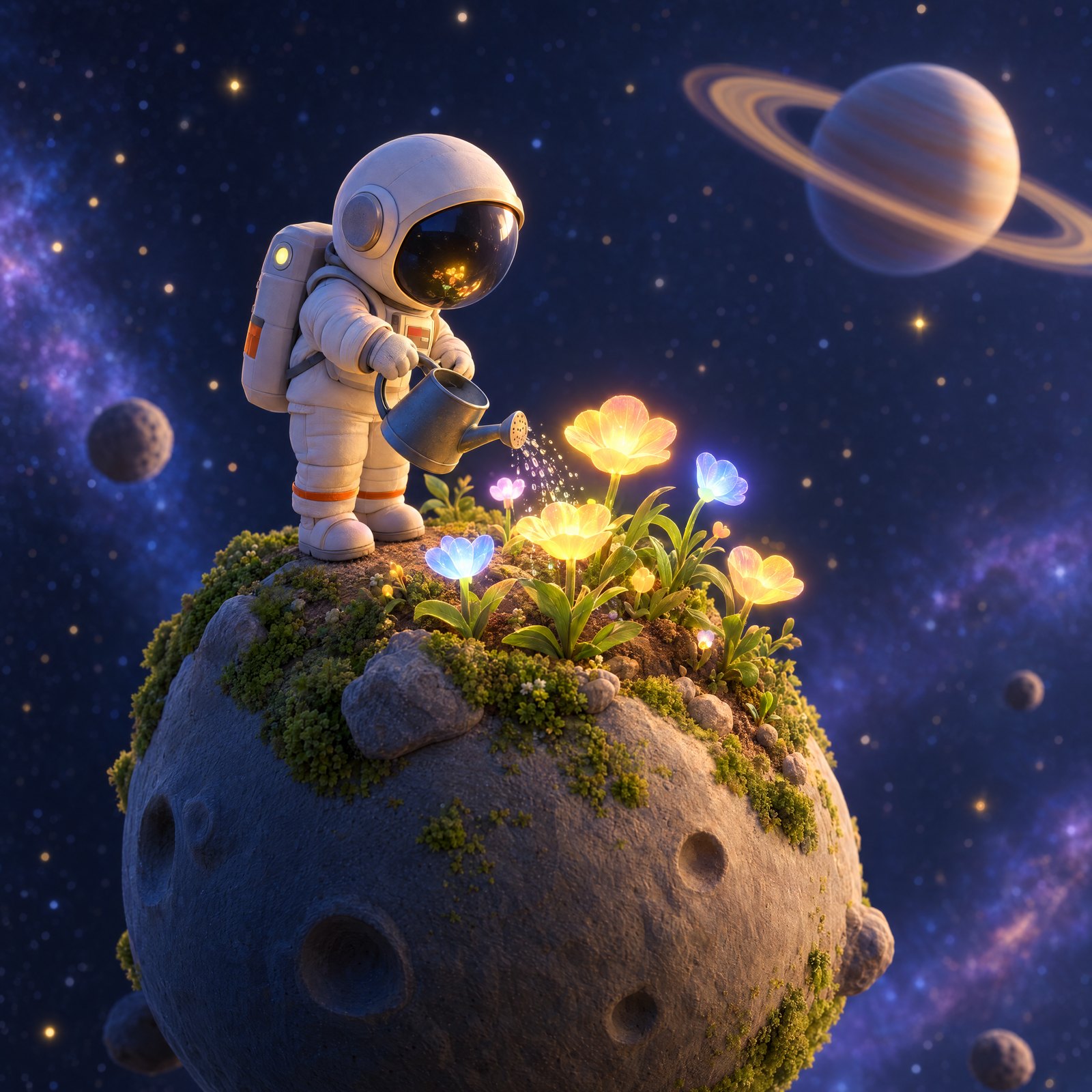 Astronaut gardener